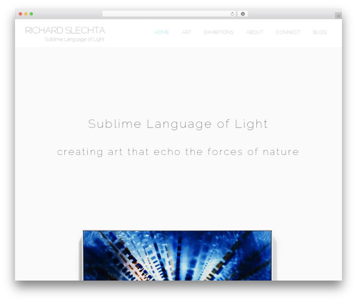 Themify Ultra WordPress theme for photographers - richardslechta.com