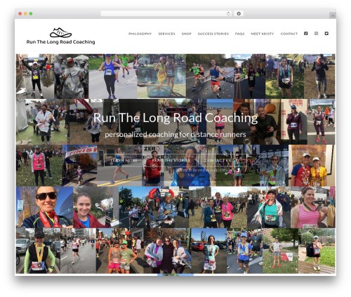 WordPress theme Atmosphere Pro - runthelongroadcoaching.com