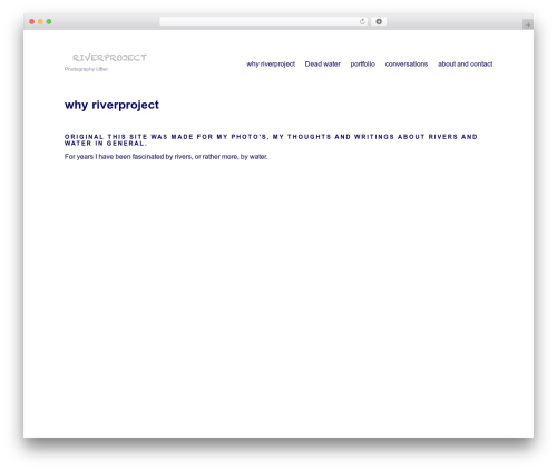 WordPress theme Maker - riverproject.nl WordPress theme Maker - riverproject.nl