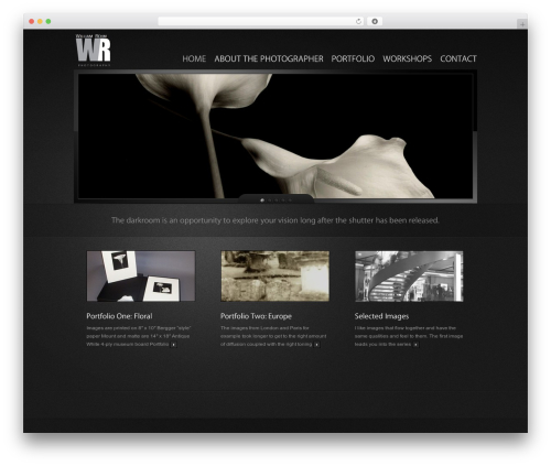 WordPress theme WordPress Theme Number - rehmphotography.com