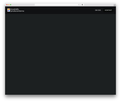 WP theme Hello Elementor - innehallsproducenterna.se