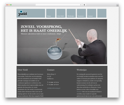 YIELD WordPress theme - yield-trainingen.nl