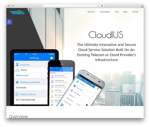 Everest best WordPress theme - bis-solutions.com