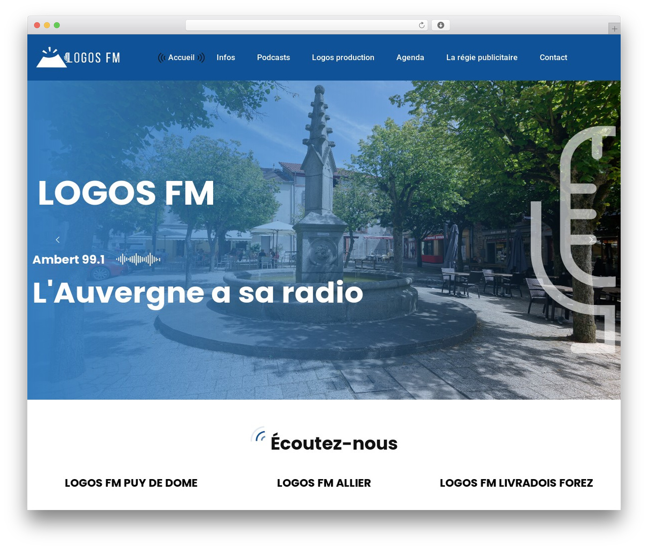 Fmwave WordPress theme - logosfm.com