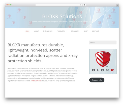 Gateway WordPress website theme - bloxr.com