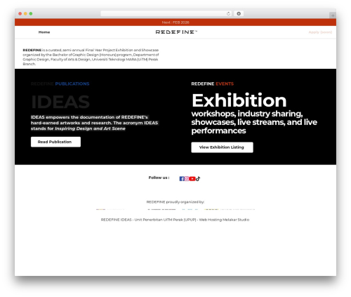 Add to calendar button WordPress plugin - redefinexhibition.com