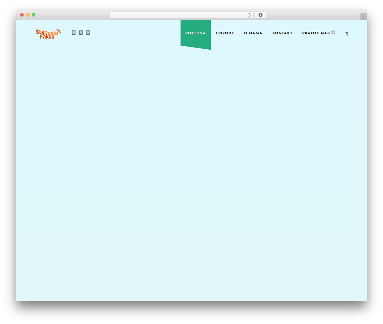 Podify theme WordPress - staposlefaksa.rs