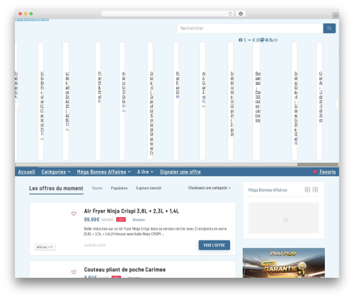 Rehub theme top WordPress theme - mega-bonnes-affaires.com