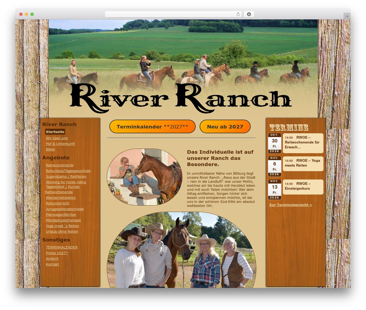 River Ranch WordPress theme - riverranch.de River Ranch WordPress theme - riverranch.de
