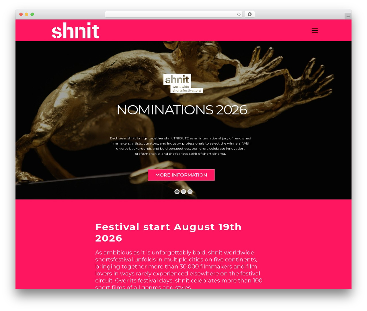 Silverscreen theme WordPress - shnit.world Silverscreen theme WordPress - shnit.world
