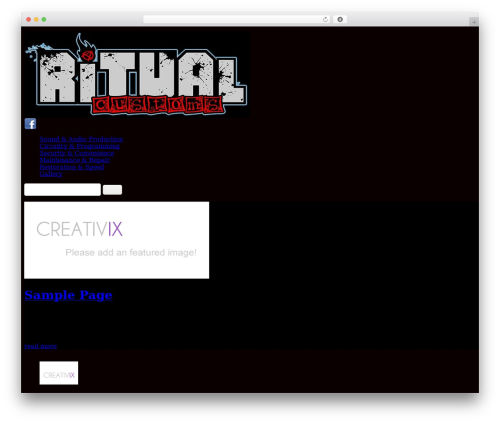 Theme WordPress WP-Creativix - ritualcustoms.com Theme WordPress WP-Creativix - ritualcustoms.com
