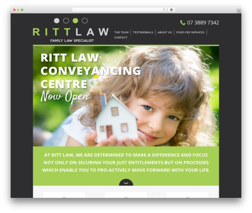 Theme WordPress Magicdust Child Theme - rittlaw.com.au