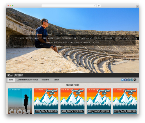 Theme WordPress Simple Grid PRO - noahlargent.com
