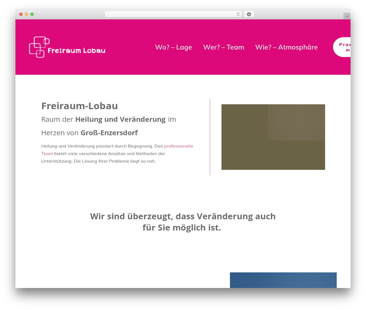 Thrive Theme Builder WordPress theme - freiraum-lobau.at