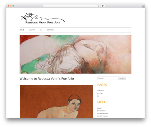 Tiny Forge best WordPress theme - rebeccavenn.com
