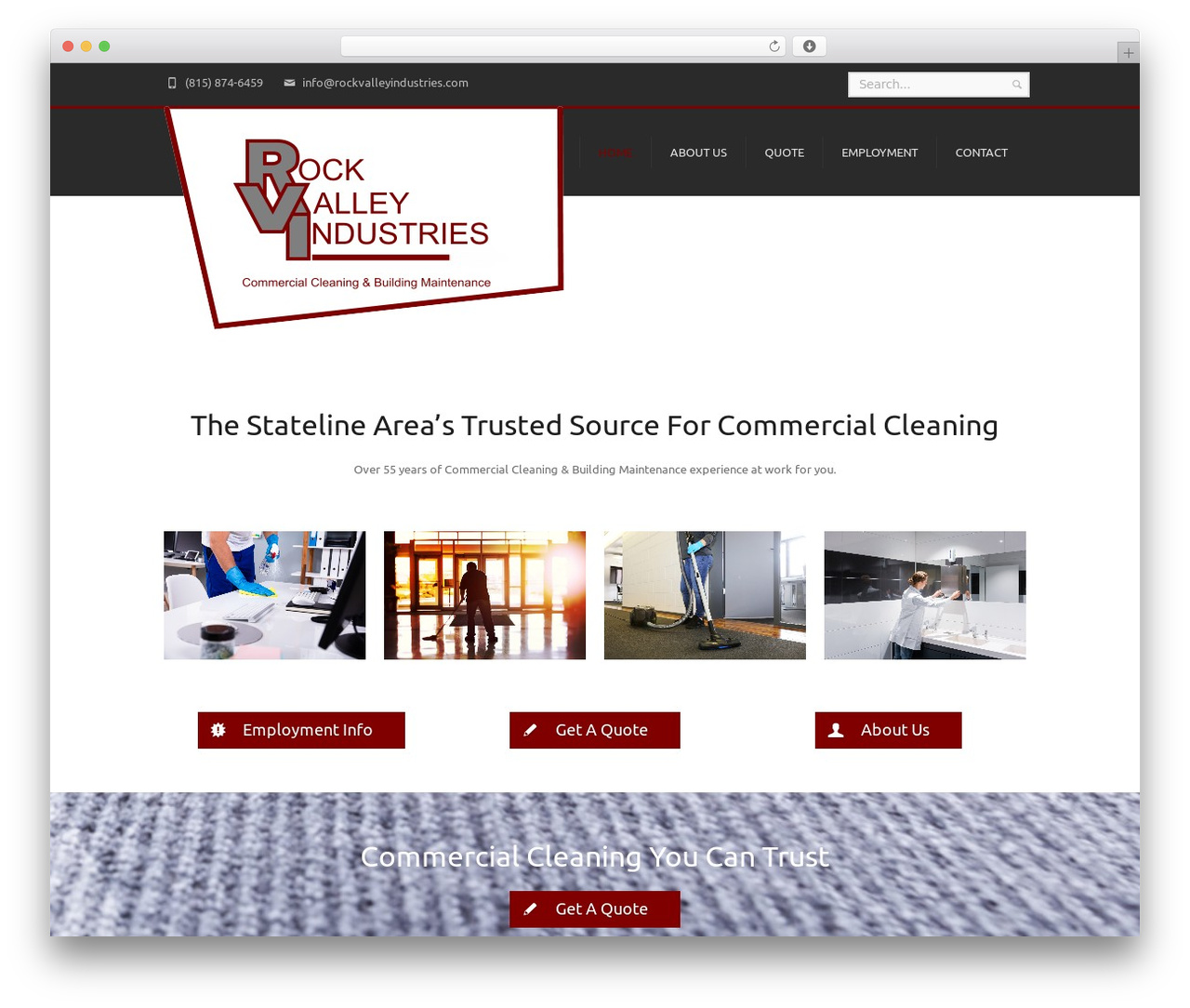 Ubercorp theme WordPress - rockvalleyindustries.com