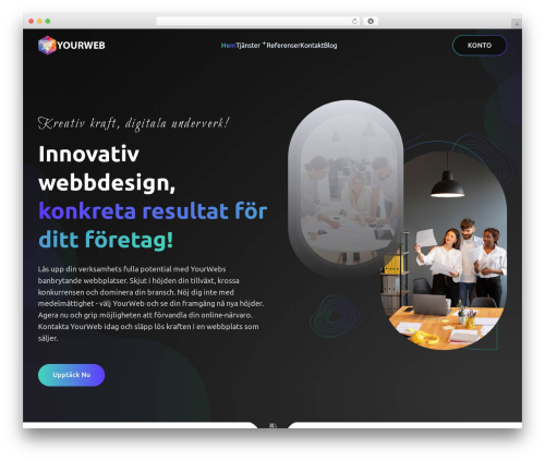Webency WordPress theme - yourweb.se