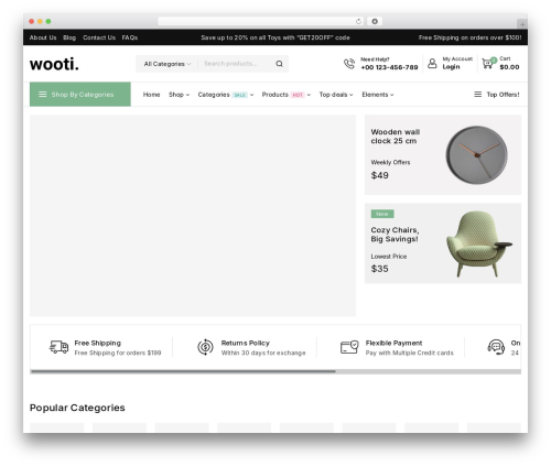 Templatemela plugin wooti WordPress plugin - wordpressthemes.live/WCG8/WCM187_wooti/furniture
