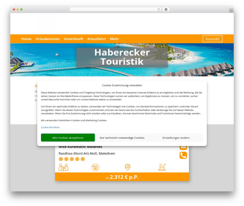 Smg theme extension WordPress plugin - haberecker-touristik.de