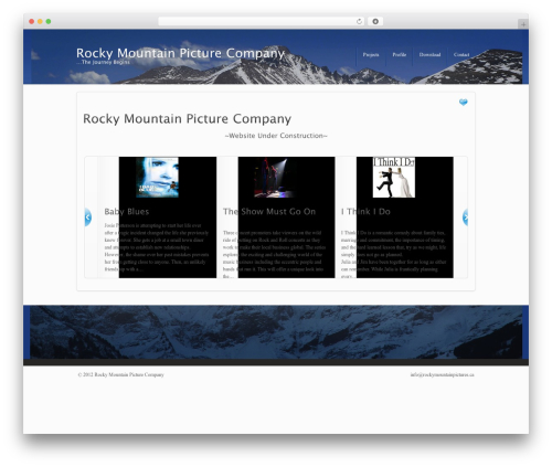WordPress theme DynamiX - rockymountainpictures.ca