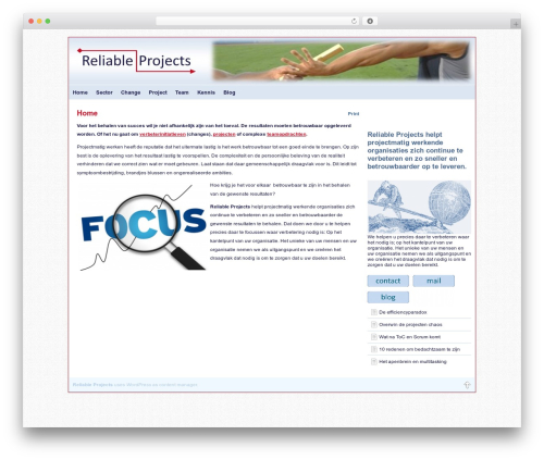 WordPress website theme Painter - reliableprojects.nl WordPress website theme Painter - reliableprojects.nl