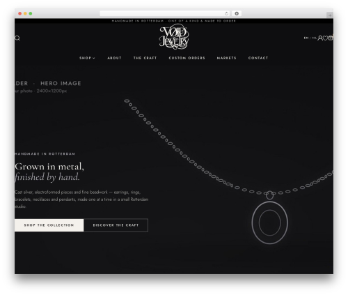 aro theme WordPress - void-jewelry.com