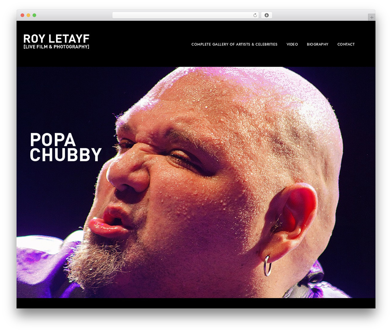 Blacksilver WordPress theme - royletayf.com