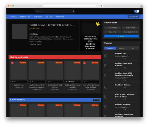 DramaStream WordPress theme - baddieseast.us