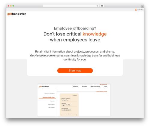 Gravityflow WordPress plugin - gethandover.com