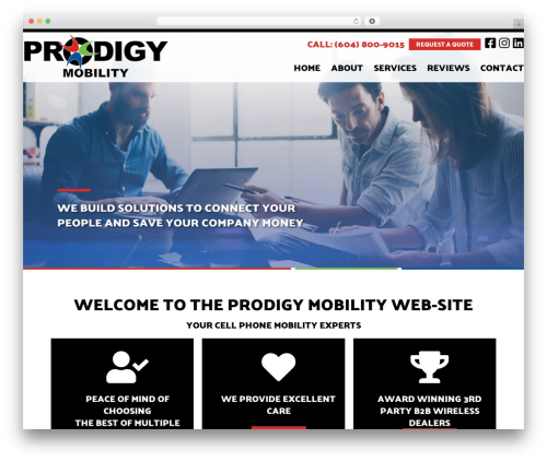 JPD Theme theme WordPress - prodigymobility.com