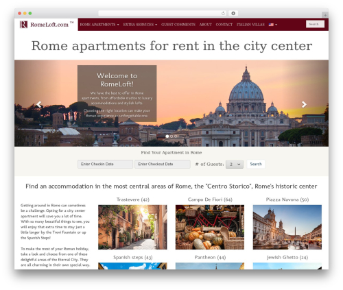 K2 WordPress theme design - romeloft.com
