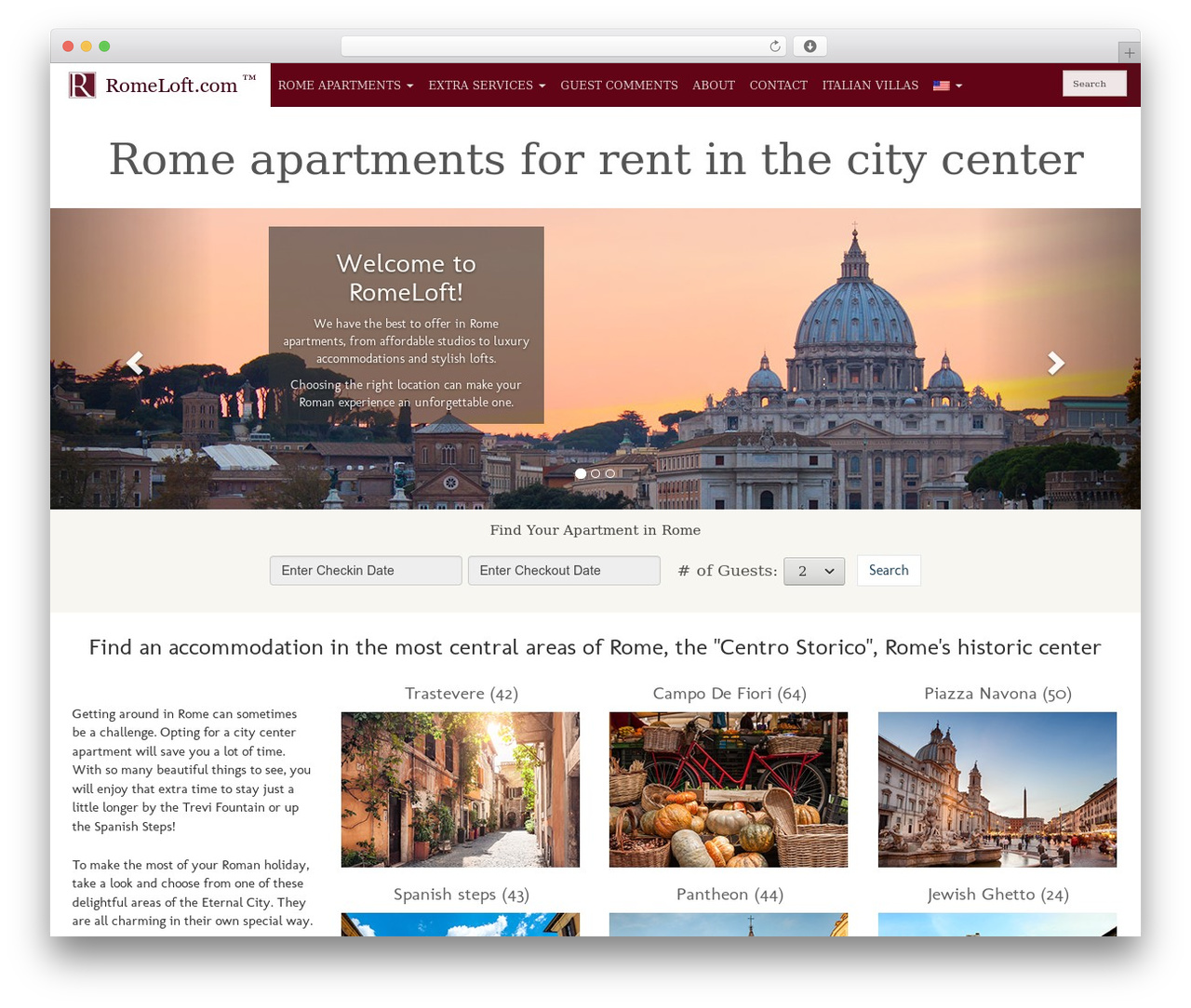 K2 WordPress theme design - romeloft.com