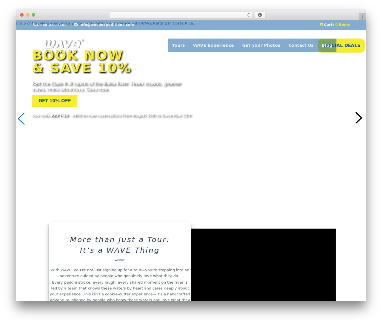 Malta Child WordPress theme - waveexpeditions.com
