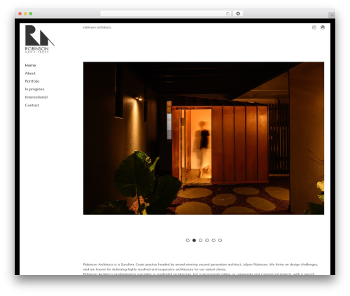 Reframe Plus WP theme - robinsonarchitects.com.au