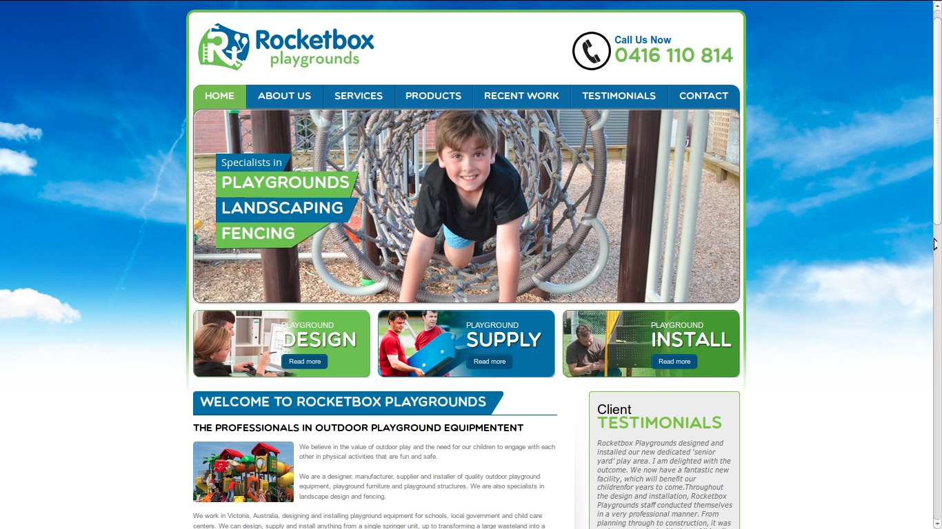 Rocket Box WordPress theme by the WEO team