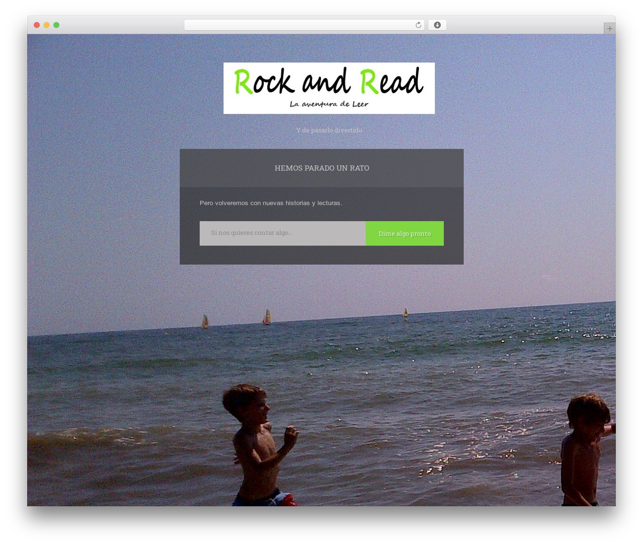 SimplenBright WordPress theme - rock-and-read.com