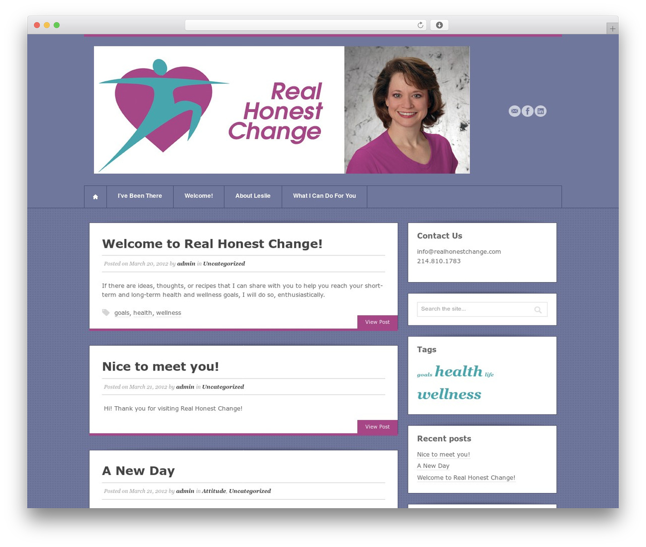 Swagger theme WordPress - realhonestchange.com