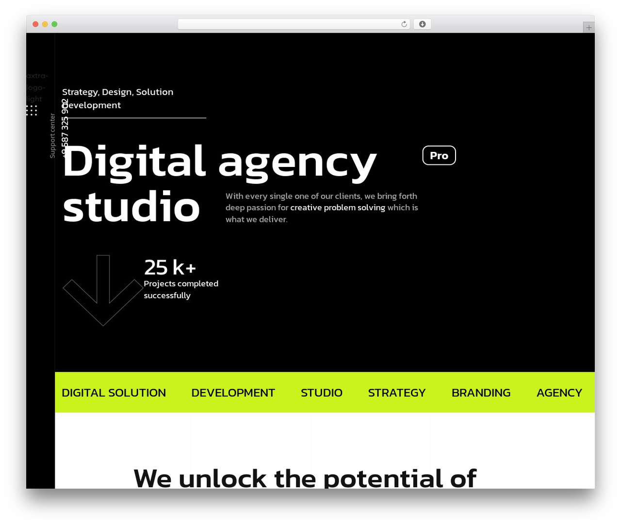 Theme WordPress Axtra - xtremeorigin.com