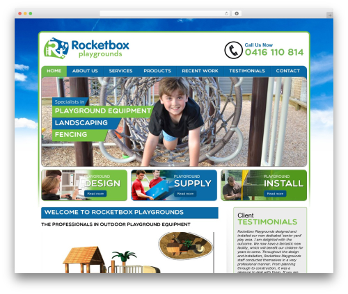 Theme WordPress Rocket Box - rocketbox.com.au