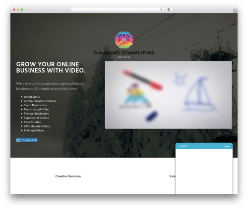 WordPress theme Beaver Builder Theme - diamondcomputingmedia.com