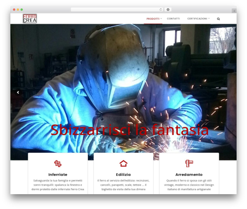 WordPress theme Averon - ferrocrea.com