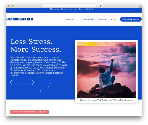 Greenshiftgsap WordPress plugin - evanholmgren.com
