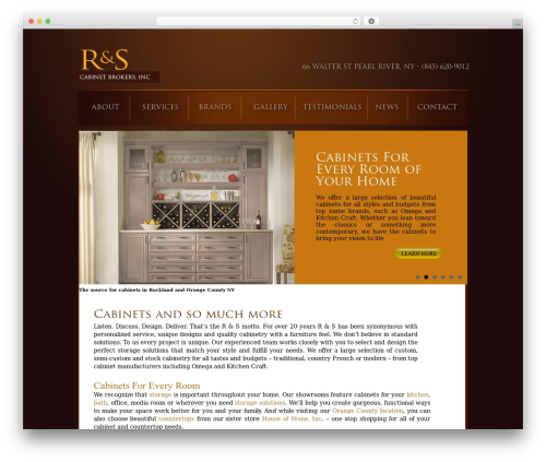 WordPress theme R & S Theme - rscabinetbrokers.com