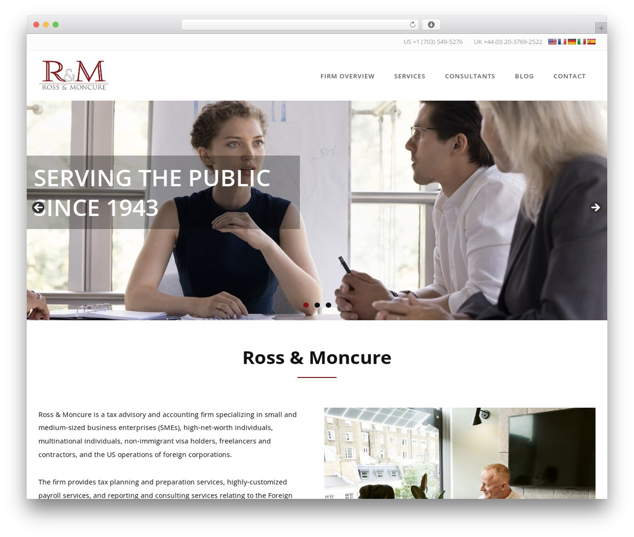 WordPress theme Ross & Moncure - rossmoncure.com WordPress theme Ross & Moncure - rossmoncure.com