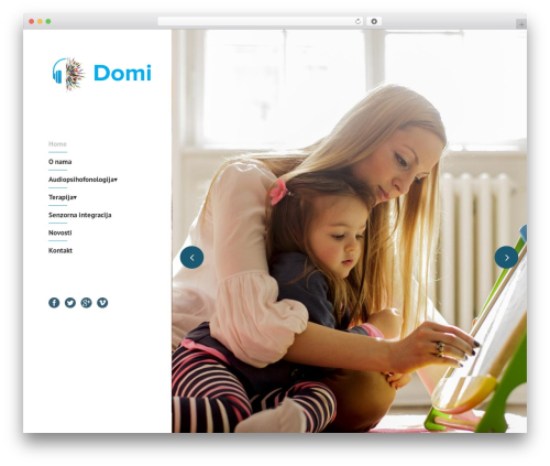 Bodega theme WordPress - udrugadomi.hr