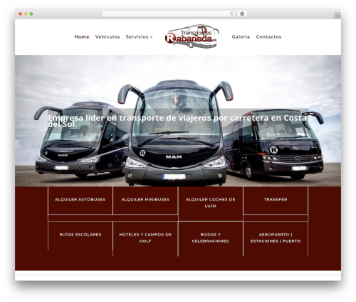 Divi WordPress theme - transportesrabaneda.com