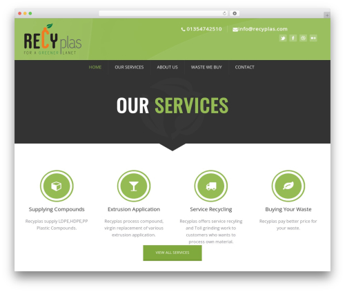 Ecorecycle - Multipurpose Wordpress Theme WP theme - recyplas.com