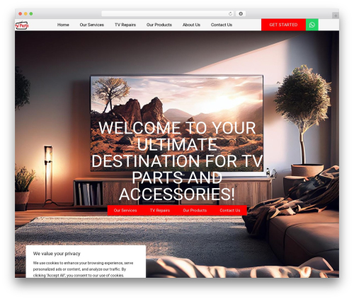 Tap chat WordPress plugin - tvparts.capetown