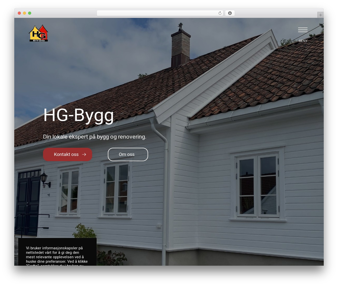 Mint theme theme WordPress - hg-bygg.no