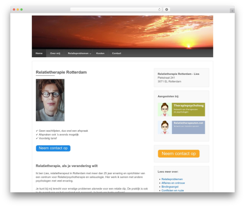 Responsive Pro WordPress page theme - relatietherapie-rotterdam.com